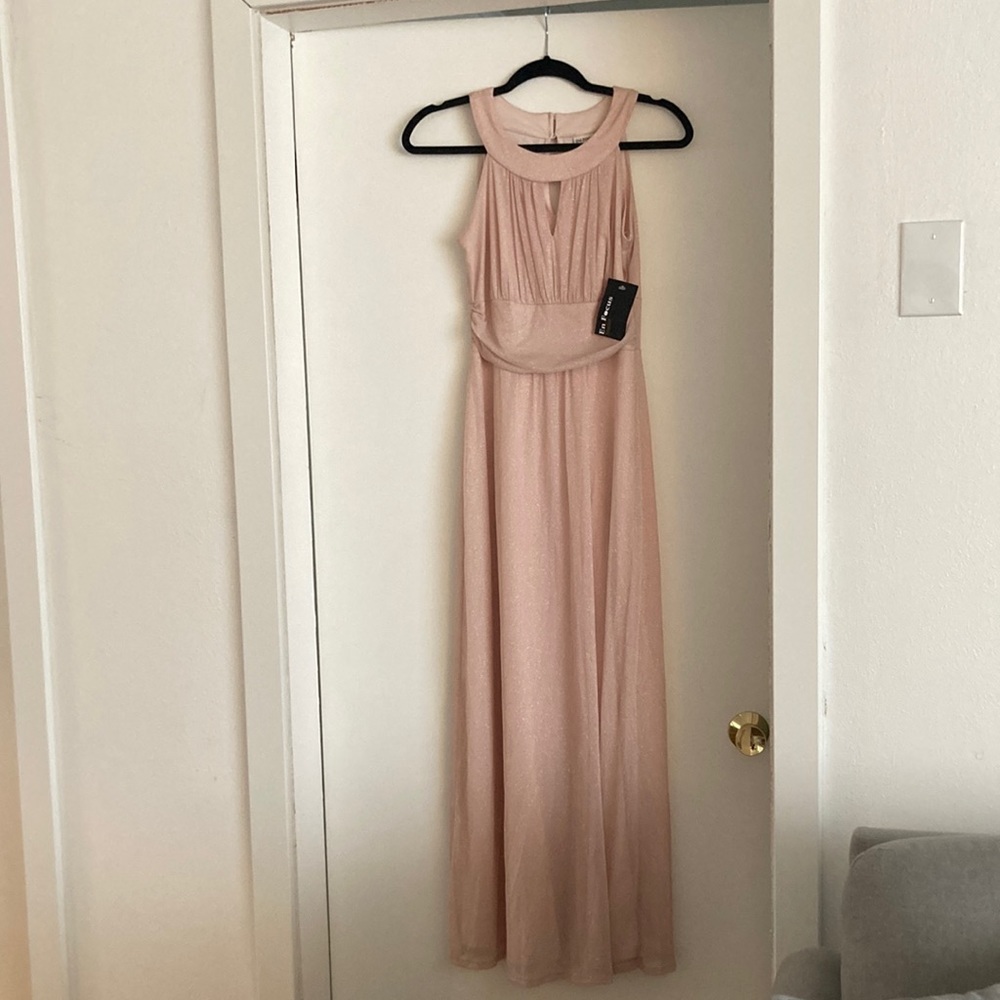 EN FOCUS size 6 petit women’s sparkly floor length dress